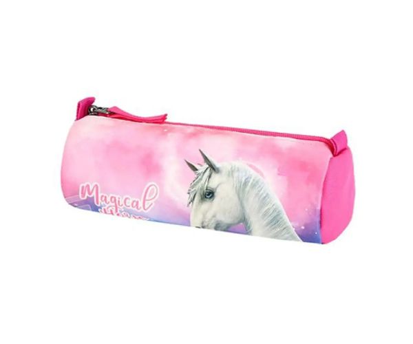Spirit: Magical Horse 5 bucăți set rucsac pentru școală cu accesorii și lumini LED