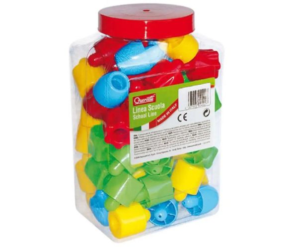 Quercetti: Margherita supliment set 60 bucăți accesoriu biluțe dimensiune mare