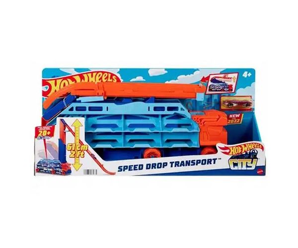 Hot Wheels: Set de pistă cu cădere liberă - Mattel