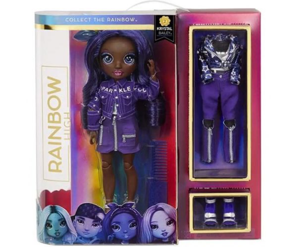Rainbow High: Krystal Bailey păpușă de modă 28cm