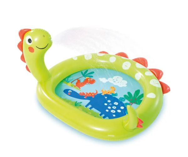Intex: Piscină gonflabilă pentru baby Dino Splash 119x109x66cm