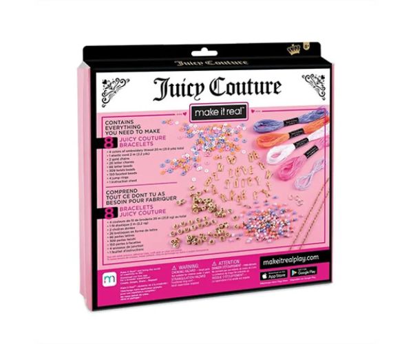 Make It Real: Juicy Couture brățări - Litere de dragoste