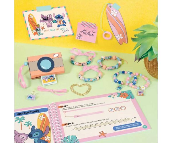 Make It Real: Set de activități și brățări Stitch