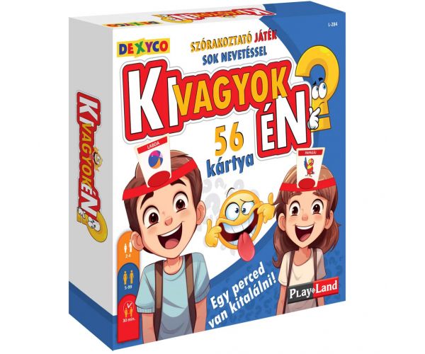 Playland: Cine sunt eu? joc de societate cu 56 de cărți