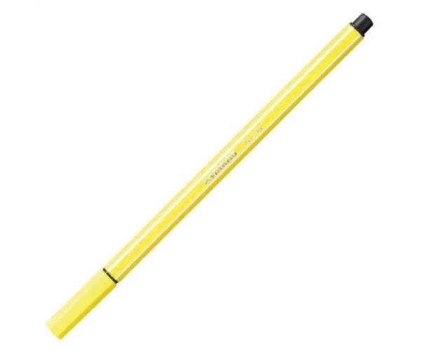 Stabilo: Pen 68 culoare galben lămâie 1mm