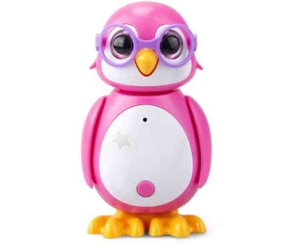 Silverlit: Mini pinguin cu inimă deschisă, culoare roz