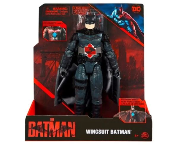 DC Comics: The Batman Wingsuit figurină de joacă 30cm - Spin Master
