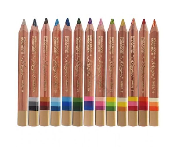 ICO: KOH-I-NOOR Magic set creioane colorate 12+1 bucăţi