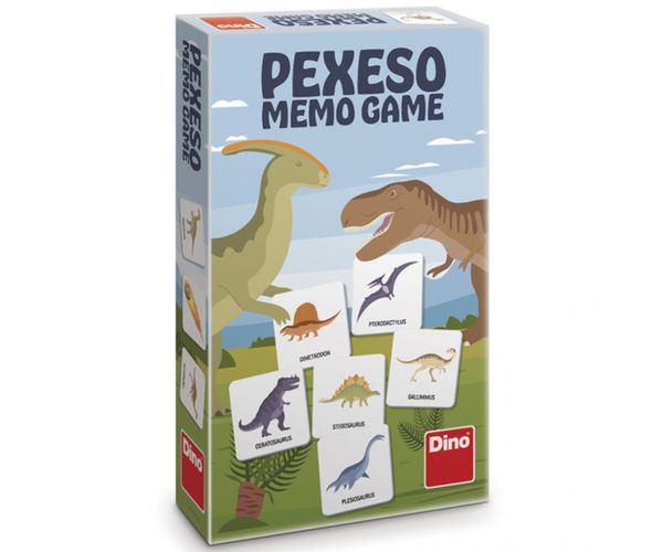 Joc de memorie cu dinozauri