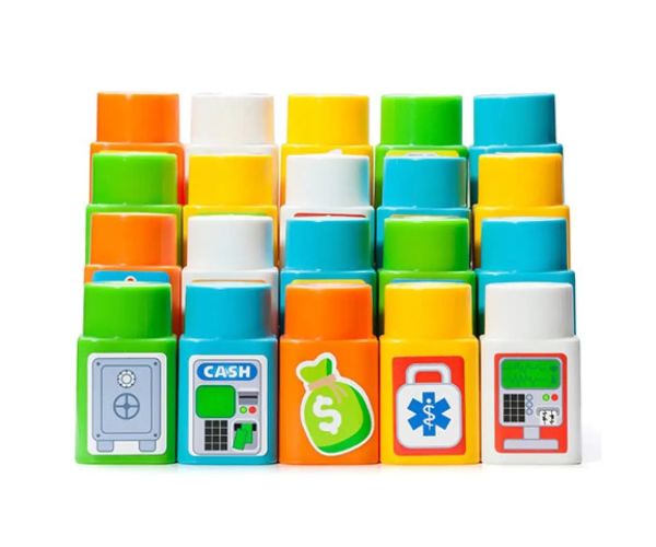 Molto: Blocks covor de joacă 25 bucăți set