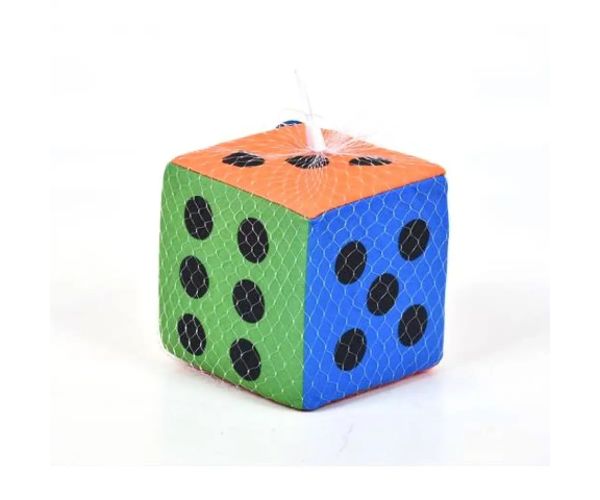 Zar moale colorat cu zornăitoare 13cm