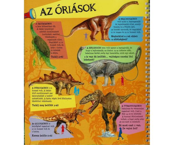 Cu lanterna - Pe urmele dinozaurilor