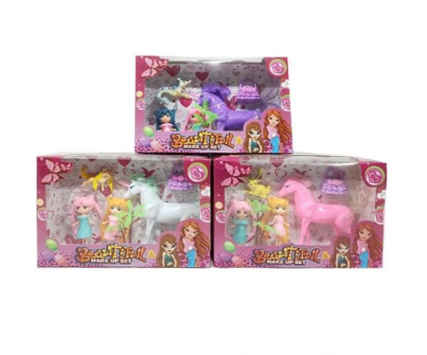 Set de unicorni cu prințese mai multe variante