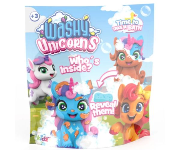 Washy Friends: Color Reveal - unicorni de baie, figurină-surpriză - diverse