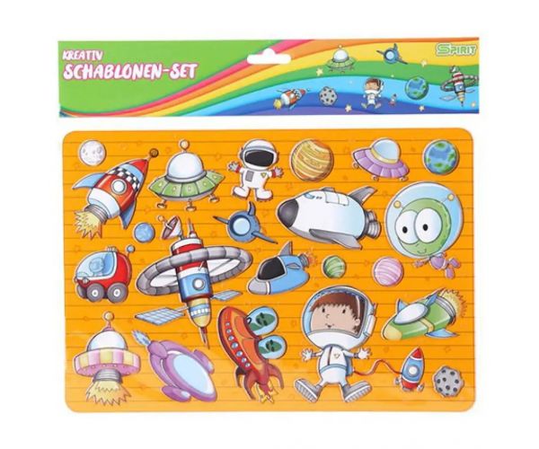 Spirit: Univers creativ șablon desen din plastic