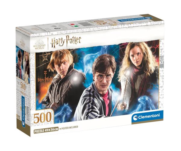Harry Potter Eroii de la Hogwarts puzzle de 500 de piese - Clementoni