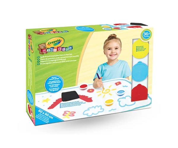 Crayola: Colour Pop Zig-Zag covor cu temperă fără picurare