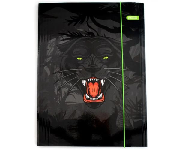 Spirit: Panther Pantera neagră mapă cu elastic mărimea A4