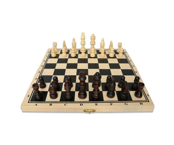 Deluxe set șah lemn - Noris