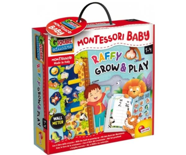Montessori Baby: Altimetru de girafă