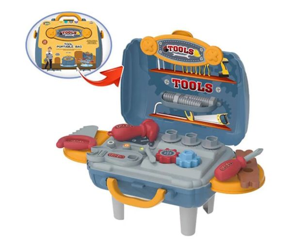 Set de bricolaj într-o valiză pliabilă 25 bucăți set