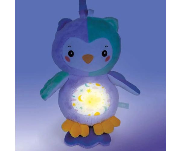 Baby bufniță pluș cu lumini - Clementoni