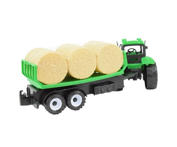 Farmer Truck: Set tractor agricol cu ​​remorci 28cm