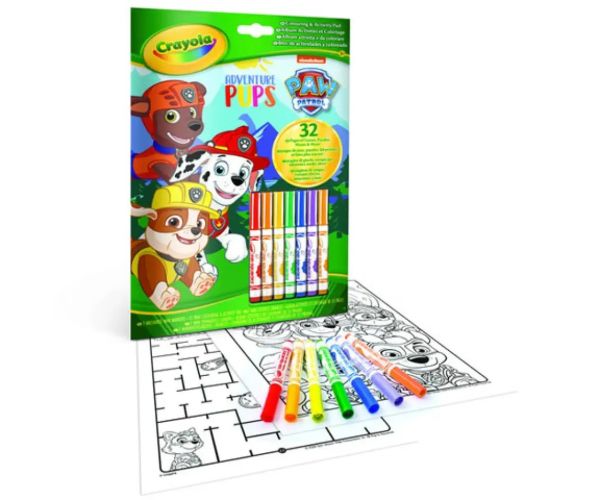 Crayola: Paw Patrol caiet creativ și de colorat