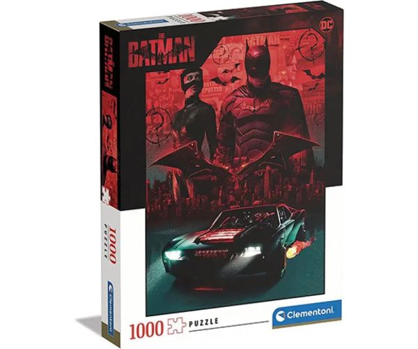 DC Comics: The Batman HQC puzzle 1000 bucăți - Clementoni