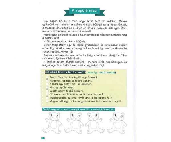 Școală - Sarcini de practică pentru elevii din clasa a doua 1.