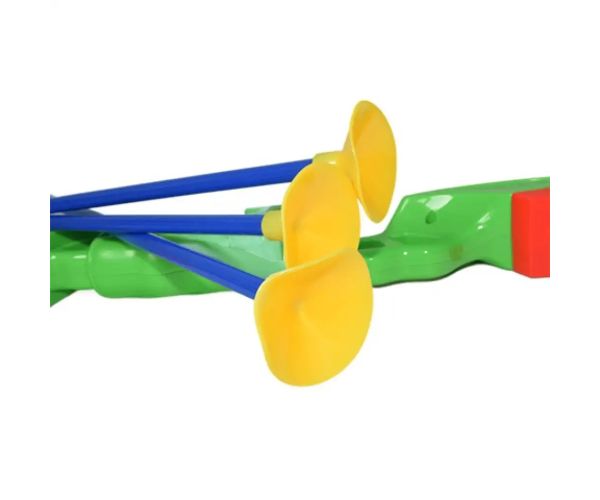 Set arc cu săgeți și ventuză în două versiuni, 71cm