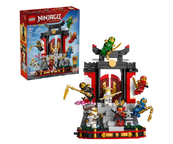 LEGO® Ninjago: Figurine ninja de expus, aniversare de 15 ani (71866)