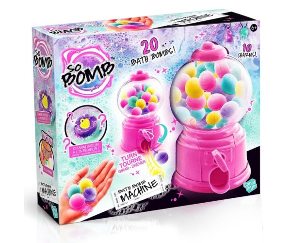 So Bomb: Bile de baie în dozator sferic, cu charm surpriză