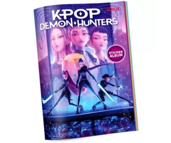 K-Pop vânători de demoni album de colecție pentru autocolante - 2 x 5 bucăți de autocolante