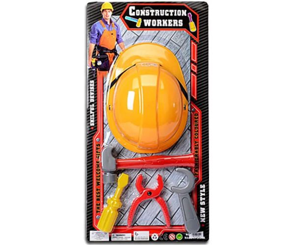 Set de scule cu cască de protecţie
