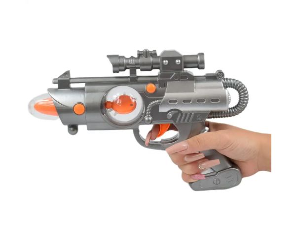 Space Warior: Armă electrică spațială cu lumină și sunet 27cm