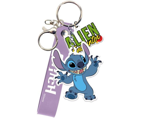 Luna: Disney Stitch breloc cu carabină și decorare cu figurine