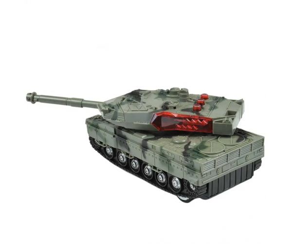 M1 Abrams tanc cu lumină și sunet telecomandă RC Scara 1/32 dimensiune 22cm