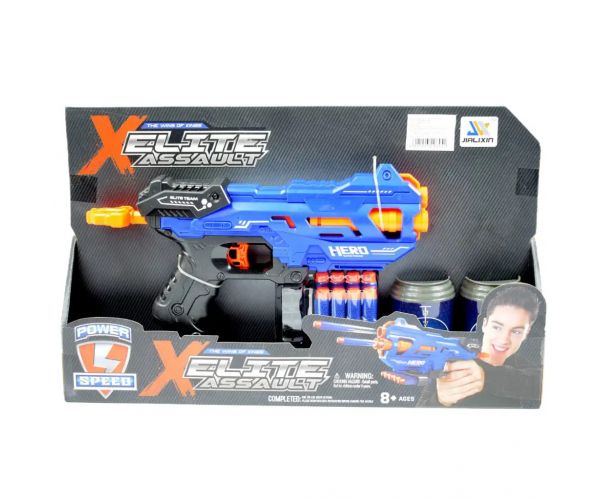 Elite Assault: Set pistol ​​burete cu cartușe 29x15cm