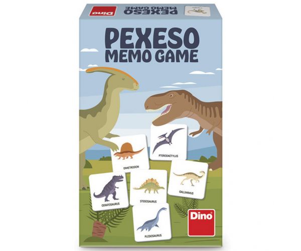 Joc de memorie cu dinozauri