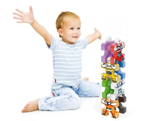 Quercetti: Acrobats set de joacă educativă 16 bucăți