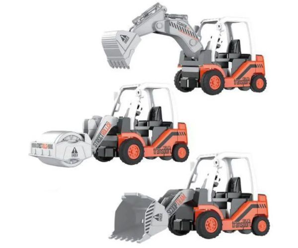 Vehicule de construcție culoarea portocaliu mai multe variante