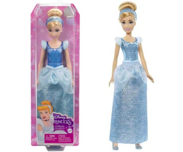 Disney Princess: Cenușăreasa sclipitoare prințesă păpușă - Mattel