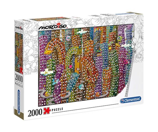 Moridllo Junglă puzzle 2000 bucăți - Clementoni