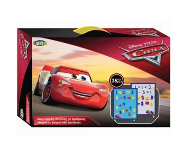 Cars tabel magnetic 35 bucăți