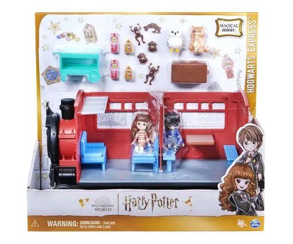 Wizarding World: Harry Potter Magical Minis Hogwarts Express set de joacă cu figurine - Spin Master