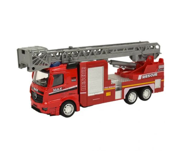 Fire Rescue: mașină de pompieri cu lumină și sunet în diverse versiuni 19cm 1bucată​