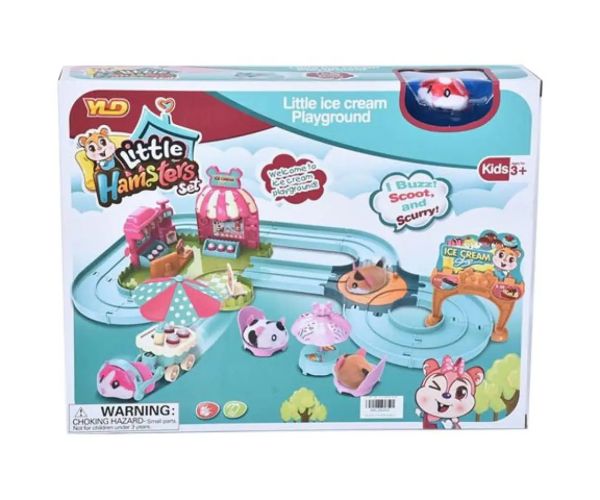 Little Hamsters Play Set Lumea înghețatei
