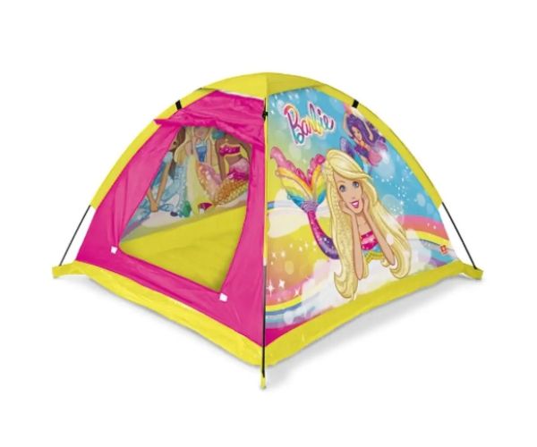 Barbie Dreamtopia: Barbie curcubeu sirenă cort