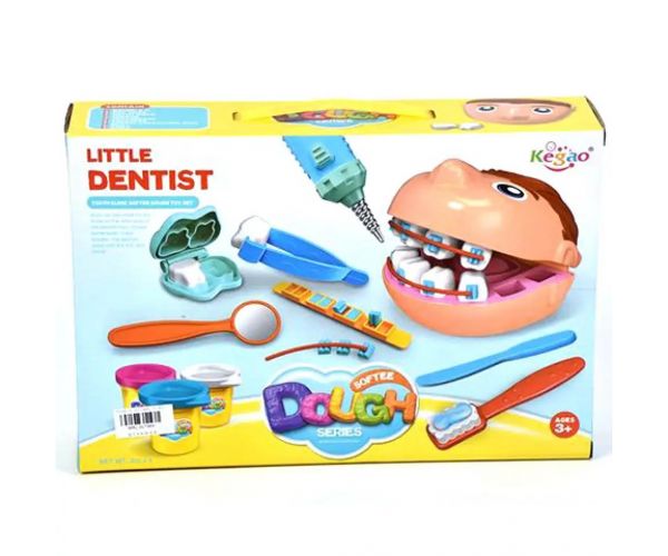 Dentist set plastilină cu ice cream maker